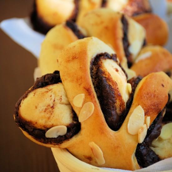 Rezeptbild: 65°C TangZhong Nutella Buns