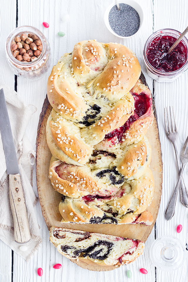 Rezeptbild: Österlicher Hefezopf