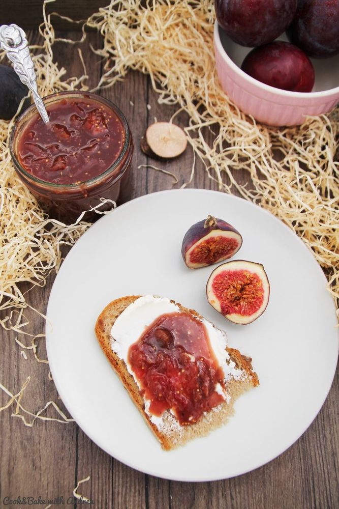 Rezeptbild: veganes Feigen-Zwetschgen-Chutney