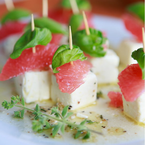 Rezeptbild: Marinierter Feta