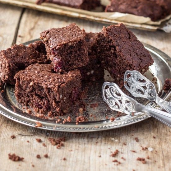 Rezeptbild: Kirsch-Brownies