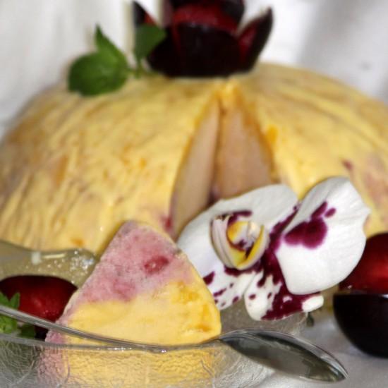 Rezeptbild: Mango-Pflaumen-Parfait