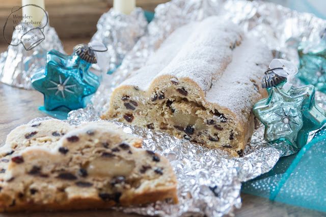Rezeptbild: Dresdner Christstollen mit Marzipan