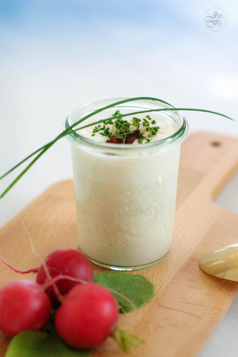 Rezeptbild: Kalte Radieserlsuppe