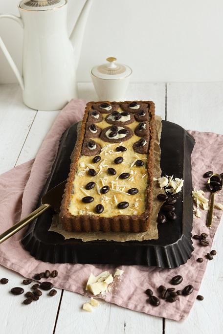 Rezeptbild: Weiße Schoko-Kaffee-Tarte