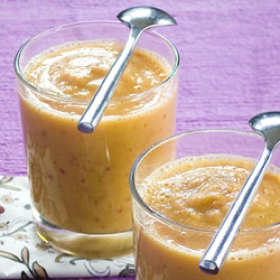 Rezeptbild: Apfel-Pfirsich-Mousse