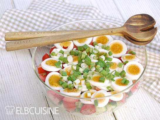 Rezeptbild: Echt retro aber cool – der Schichtsalat!