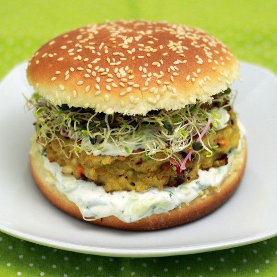 Rezeptbild: Quinoa Burger