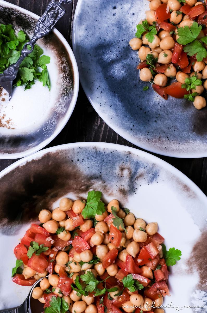 Rezeptbild: Orientalischer Kichererbsen-Salat