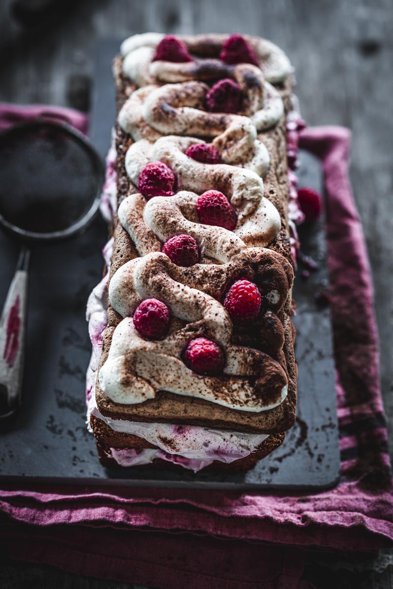 Rezeptbild: Himbeer Tiramisu Kuchen