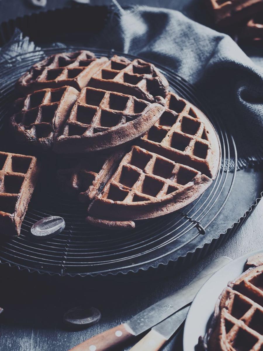 Rezeptbild: SCHOKOLADENWAFFELN