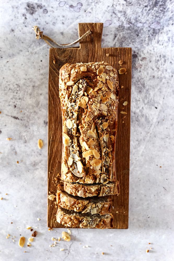 Rezeptbild: NO DRAMA BANANA: VEGANES BANANENBROT