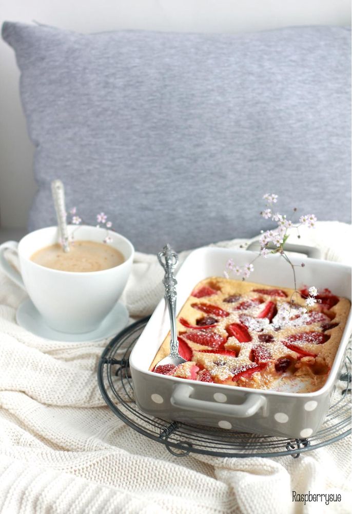 Rezeptbild: Erdbeer Clafoutis