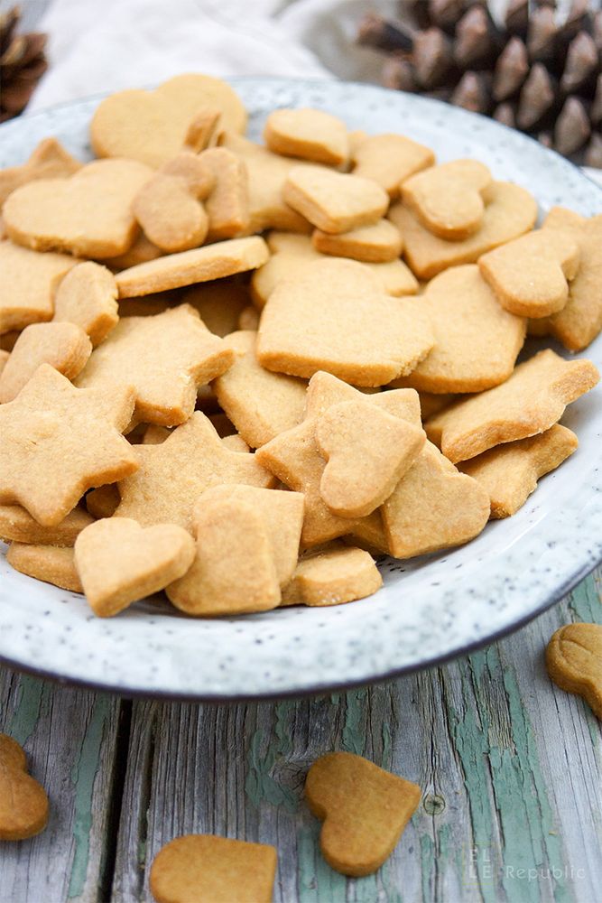 Rezeptbild: Dinkel-Butterkekse mit Vollrohrzucker