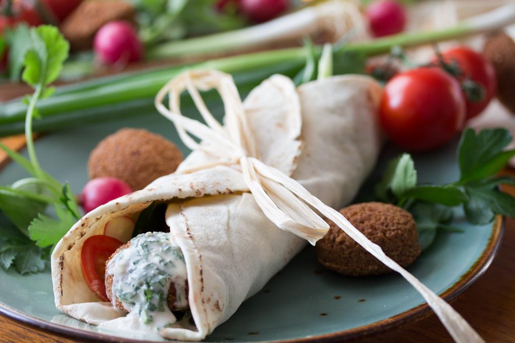 Rezeptbild: Falafel (Wrap)