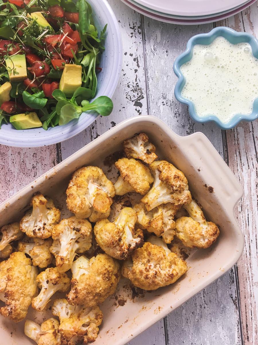 Rezeptbild: Gebackener Blumenkohl