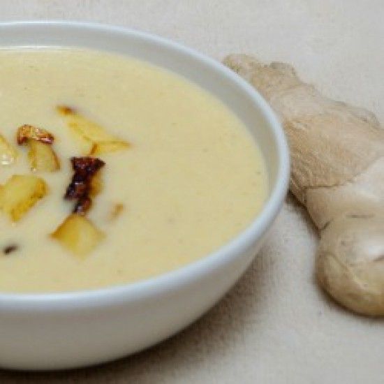 Rezeptbild: Apfel-Curry-Suppe