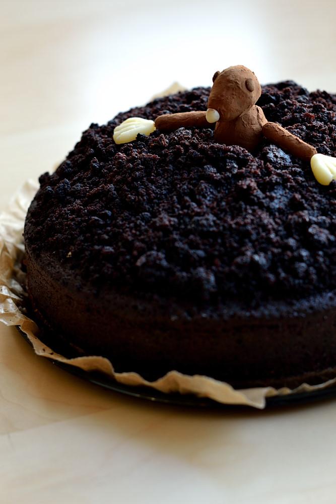 Rezeptbild: Maulwurfkuchen mit Bier und Rum