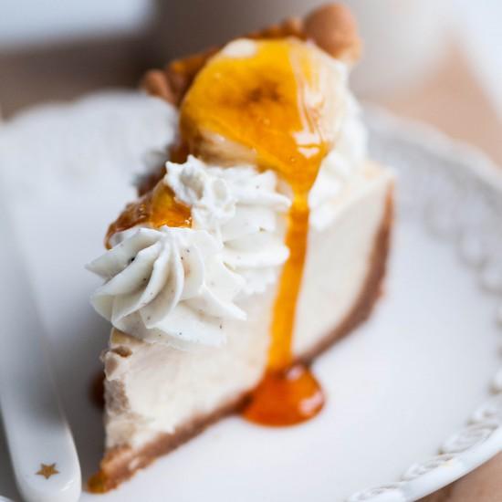 Rezeptbild: Banana Cream Pie mit Meringuekrönchen