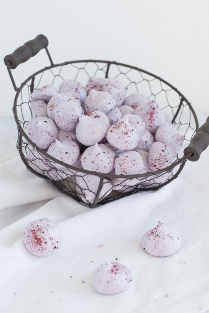 Rezeptbild: Schwarze Johannisbeer Baiser