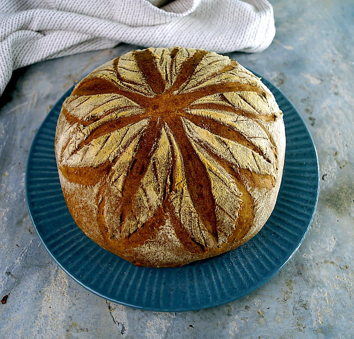 Rezeptbild: Dinkel-Schmand-Brot