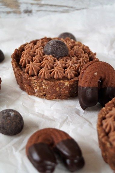 Rezeptbild: Kaffee Guarana Nougat Tarte