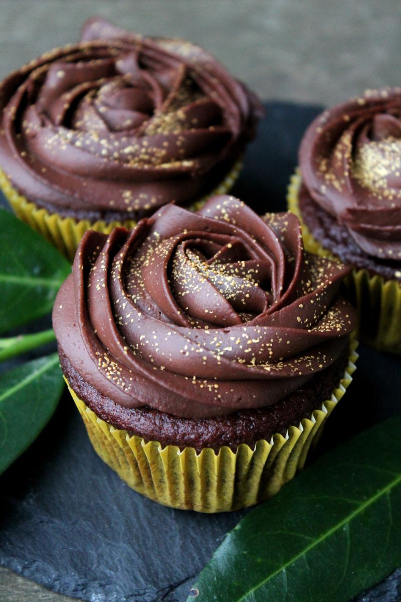Rezeptbild: Schoko-Baileys-Cupcakes