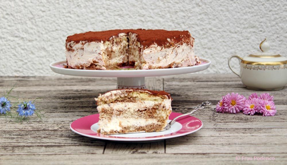 Rezeptbild: Tiramisu-Torte