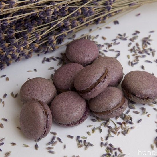 Rezeptbild: Macarons à la Lavande