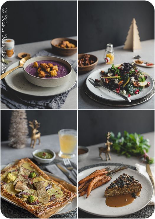 Rezeptbild: Mein vegetarisches Weihnachtsmenü