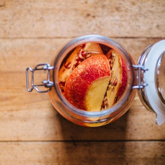 Rezeptbild: Granatapfel Likör