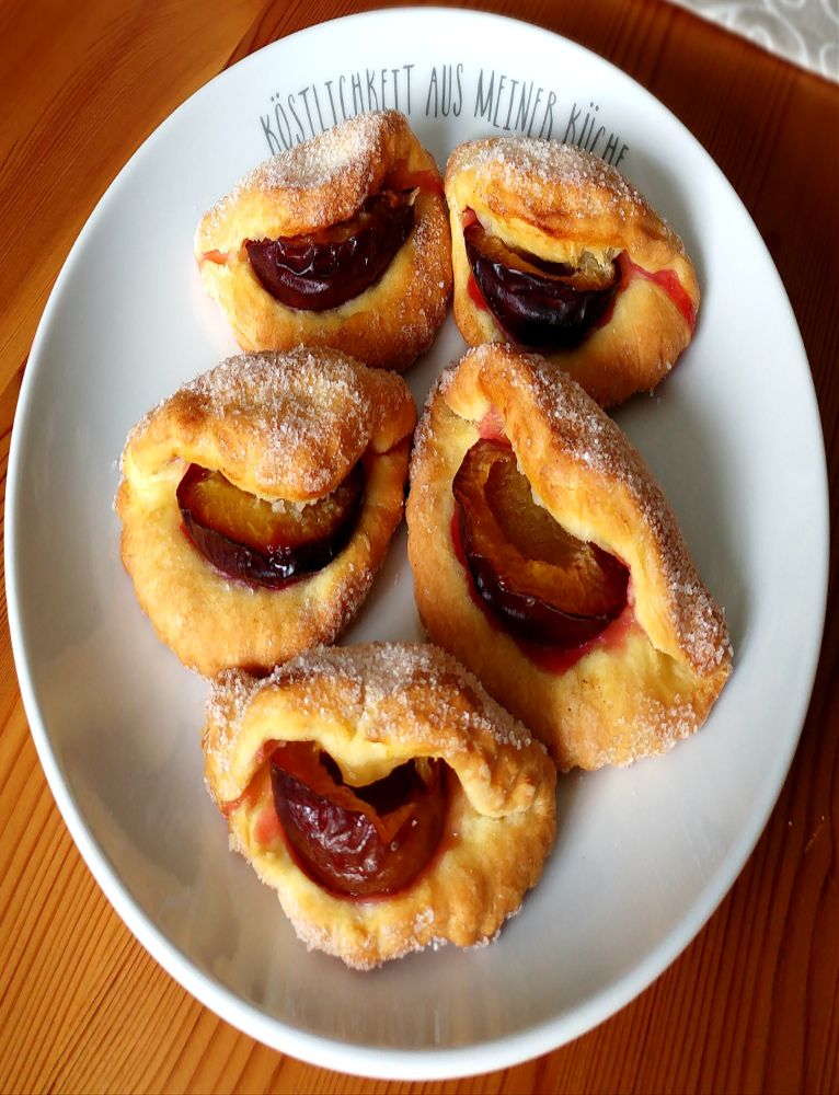Rezeptbild: Zwetschgenküsschen