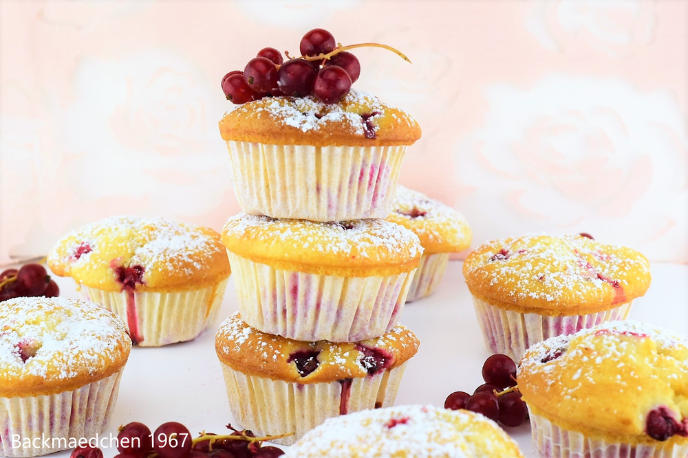 Rezeptbild: Johannisbeer-Joghurt-Muffins