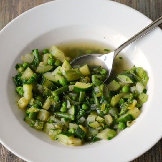 Rezeptbild: Grüne Gemüsesuppe