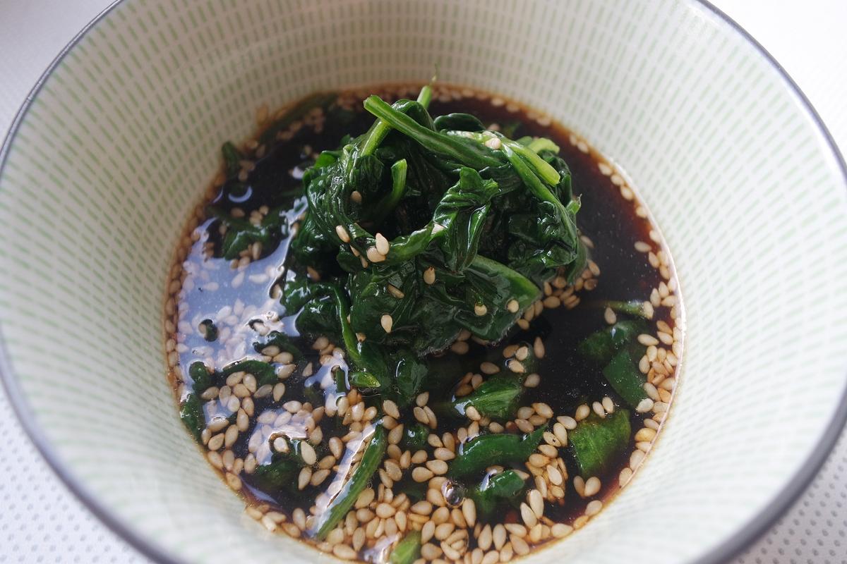 Rezeptbild: Ohitashi Spinat