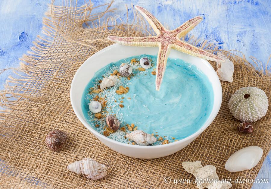 Rezeptbild: Aqua Smoothie Bowl 