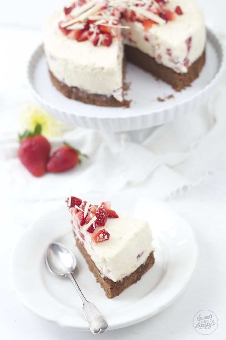 Rezeptbild: Schoko Erdbeer Torte
