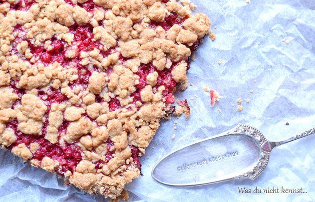 Rezeptbild: Streuselkuchen mit Johannisbeeren