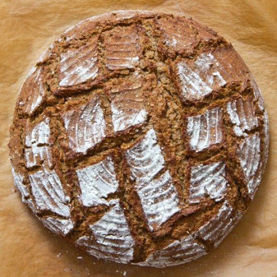 Rezeptbild: Quark-Hafer-Brot