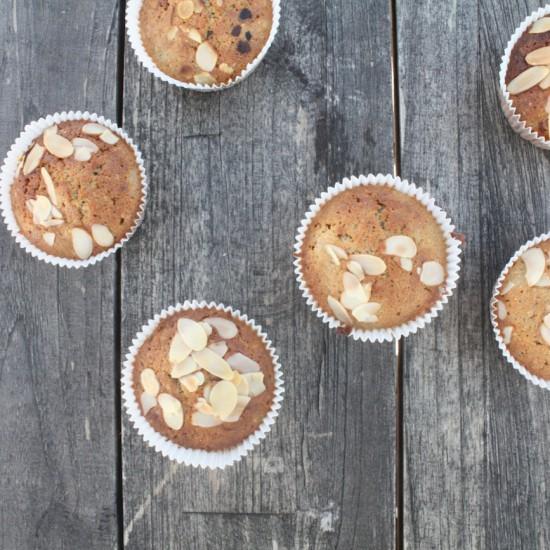 Rezeptbild: Muffins mit Rhabarber-Kompott