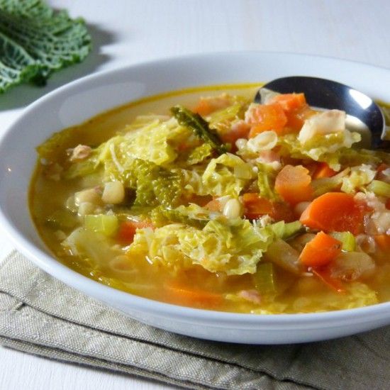 Rezeptbild: Zuppa di cavolo verza
