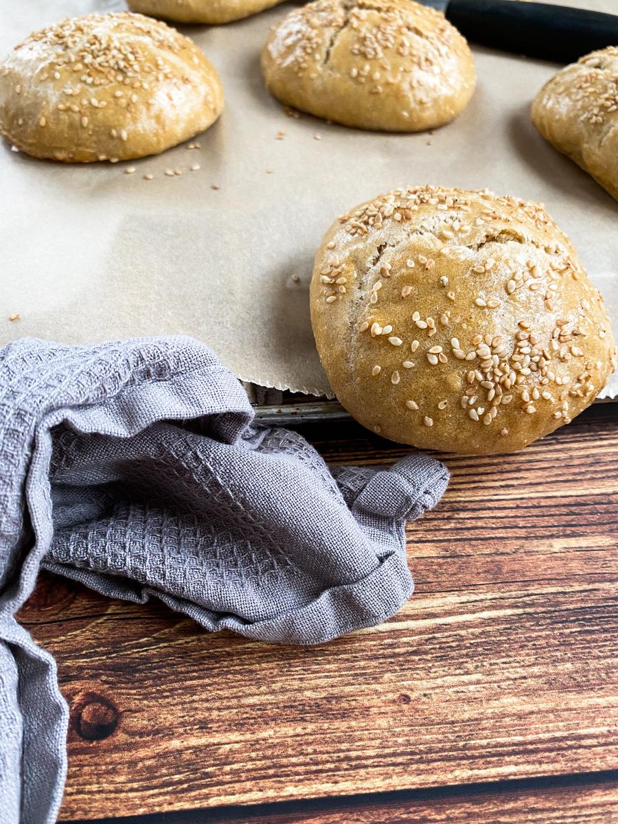 Rezeptbild: Selbstgemachte Burger Buns