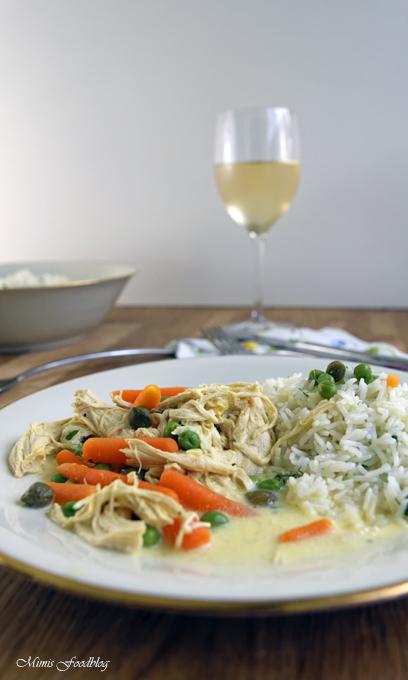 Rezeptbild: Hühnerfrikassee