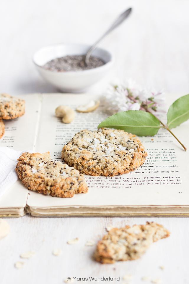 Rezeptbild: Gesunde Zitronen-Chia-Cookies