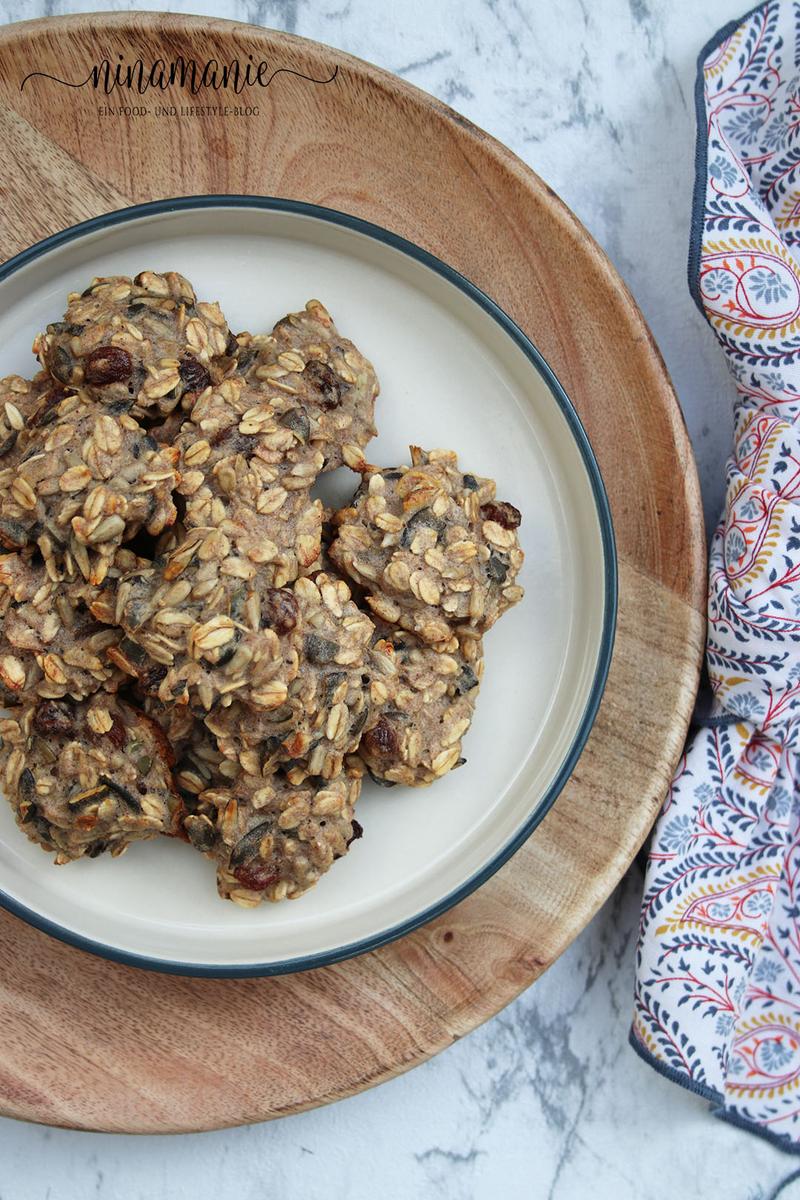 Rezeptbild: Bananencookies