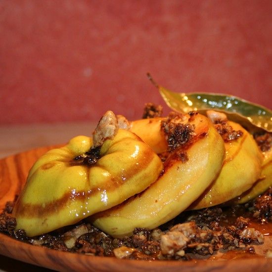 Rezeptbild: Quitten-Crumble