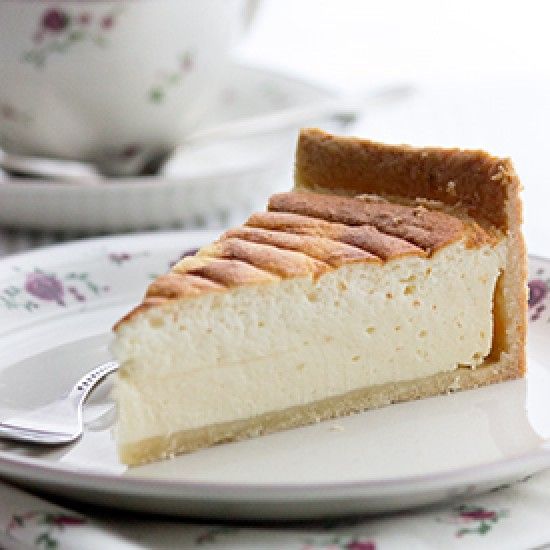 Rezeptbild: Gestürzter Käsekuchen