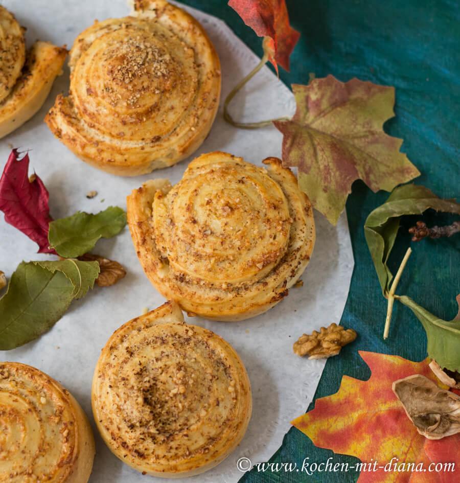 Rezeptbild: Nussschnecken