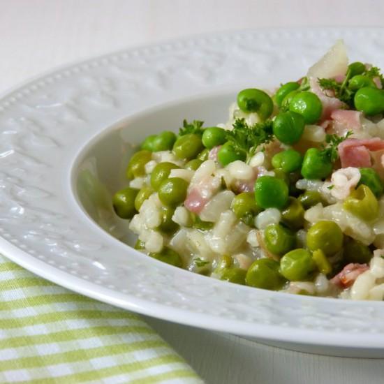 Rezeptbild: Risotto con i piselli