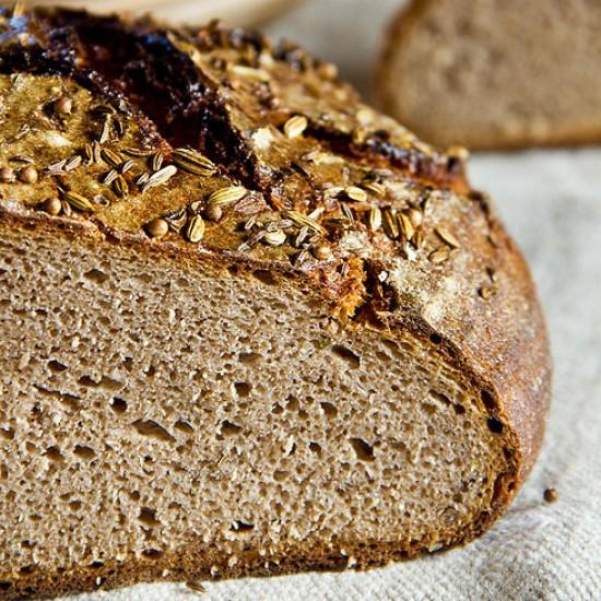 Rezeptbild: Gewürzbrot (100% Roggenbrot)